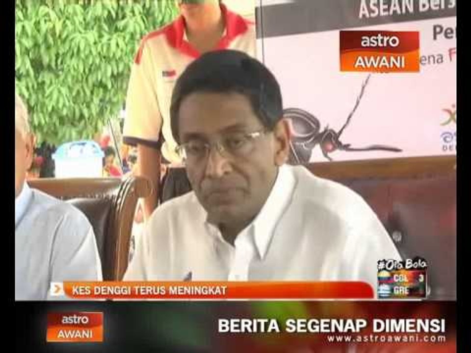 Kes denggi terus meningkat di Malaysia