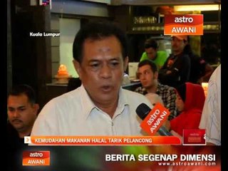 Kemudahan makanan halal tarik pelancong bersama Hakim