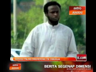 Individu paling dikehendaki FBI diberkas