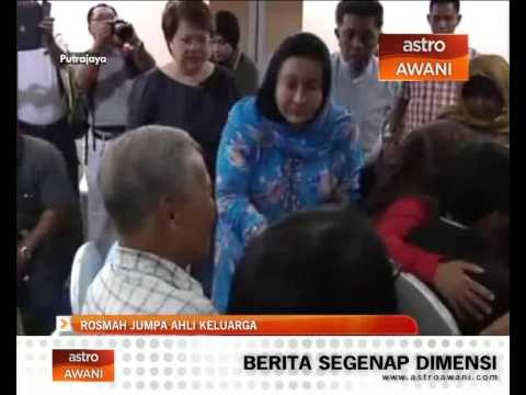 Datin Rosmah lawat ahli keluarga MH370