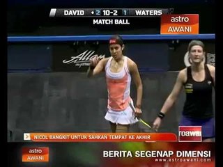 Nicol bangkit untuk sahkan tempat ke akhir