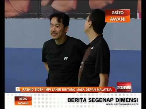 Rashid Sidek impi lahir bintang masa depan Malaysia