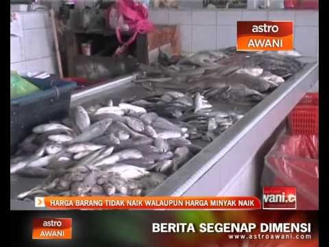 Harga barang tidak naik walaupun harga minyak naik