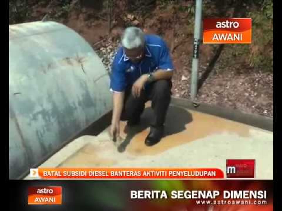 Batal subsidi diesel banteras aktiviti penyeludupan