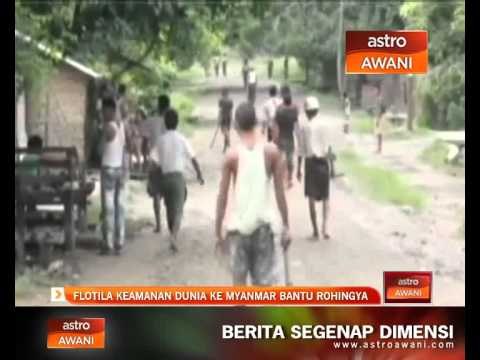 Flotila Keamanan Dunia ke Myanmar bantu Rohingya