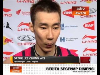 Download Video: Datuk Lee Cong Wei mudah ke suku akhir