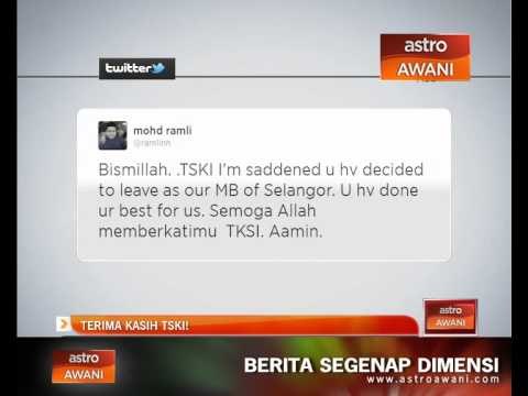 Terima kasih Tan Sri Khalid Ibrahim