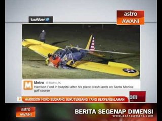 Harrison Ford seorang juruterbang yang berpengalaman