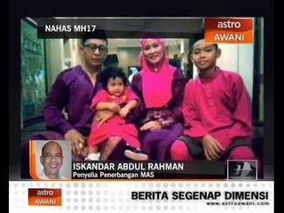 Pramugara MH17 sempat nyanyi lagu raya terakhir buat keluarga