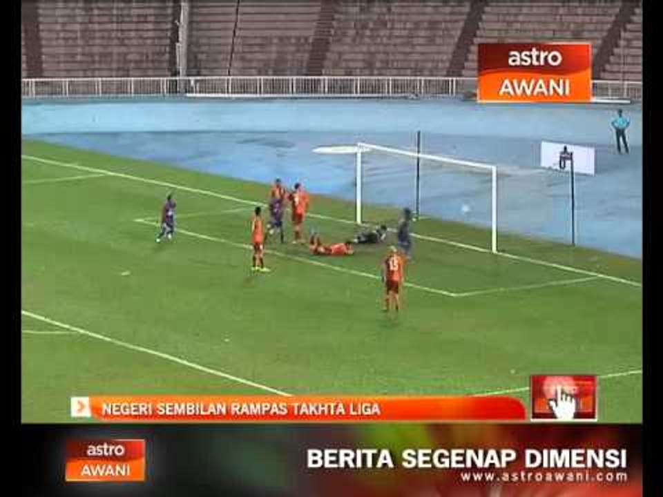 Negeri Sembilan rampas takhta liga