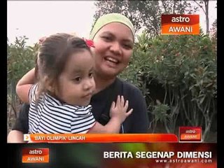 'Bayi olimpik' lincah