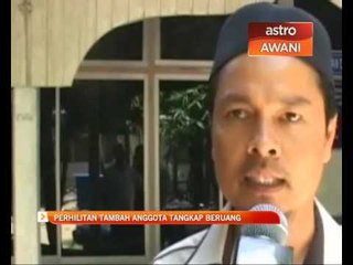 PERHILITAN tambah anggota tangkap beruang