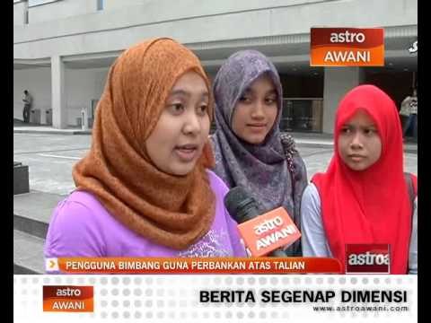 Pengguna bimbang guna perbankan atas talian