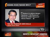 MH17: Dewan Rakyat akan adakan Sidang Khas
