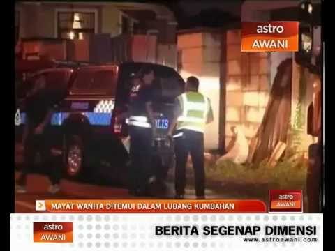 Mayat wanita ditemui dalam lubang kumbahan