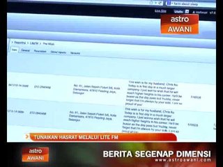 Tunaikan hasrat melalui Lite FM