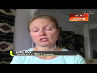 MH370 victim’s partner is anticipating a miracle