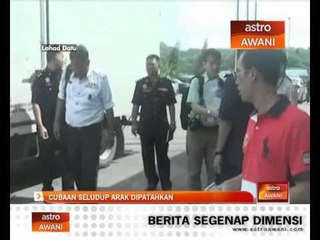 Cubaan seludup arak dipatahkan