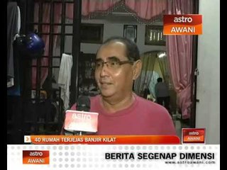 40 rumah terjejas banjir kilat