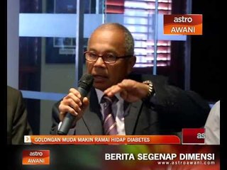 Golongan muda makin ramai hidap diabetes