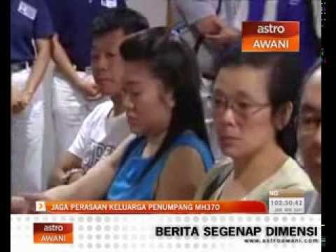 Jaga perasaan keluarga penumpang MH370