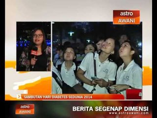 Hari Diabetes Sedunia Di KLCC