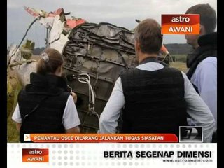 Pemantau OSCE dilarang jalankan tugas siasatan