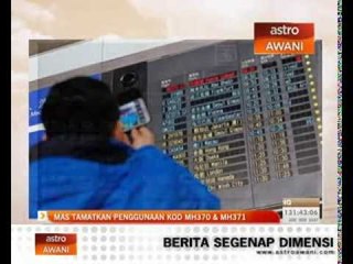 MAS tamatkan penggunaan kod MH370 & MH371