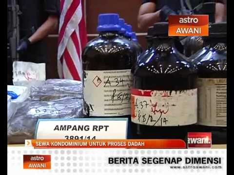 Sewa di kondominium untuk proses dadah