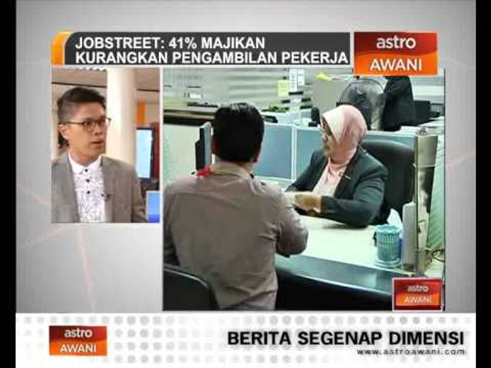 Jobstreet: 41% majikan kurangkan pengambilan pekerja