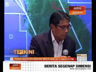 Press Conference on missing MH370. Day 3 (8:10pm, 10/3/2014)