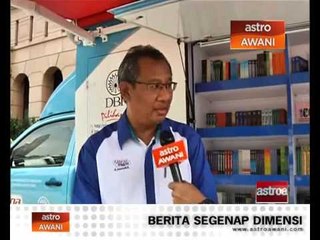 Kedai buku bergerak  DBP temui masyarakat
