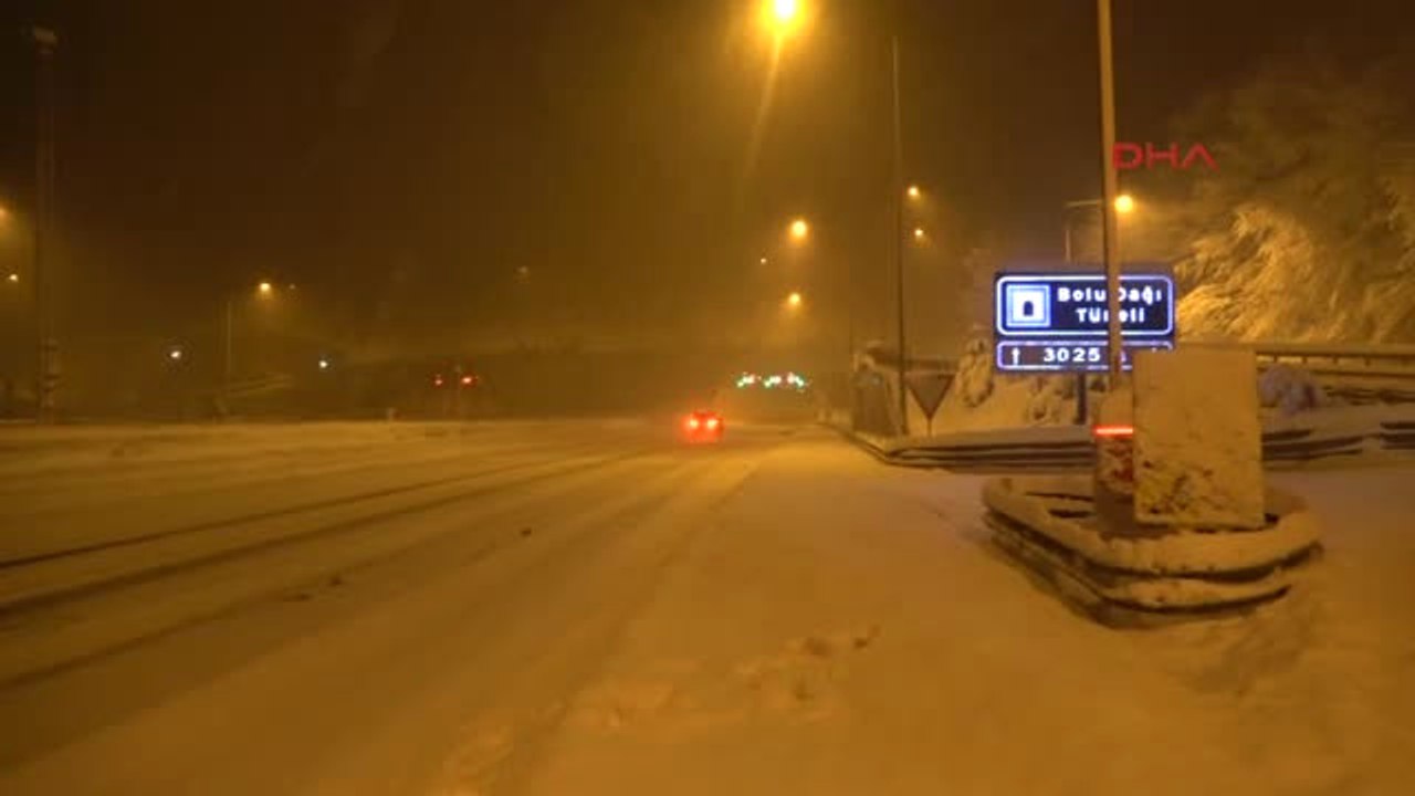 Bolu Dağı'nda Trafik Akışı Normale Döndü