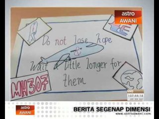 MH370: Karya murid sekolah jadi perhatian ramai