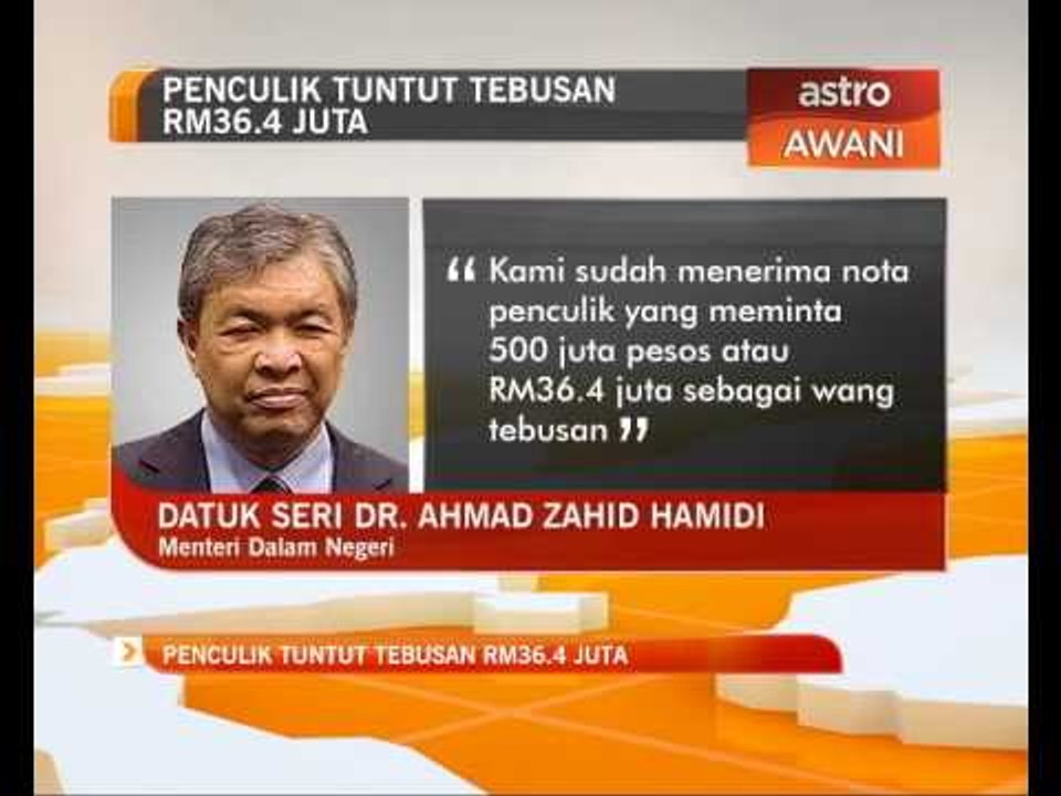 Kes culik: Penculik tuntut tebusan RM36.4 juta