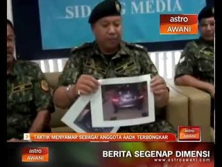Taktik menyamar sebagai anggota AADK terbongkar
