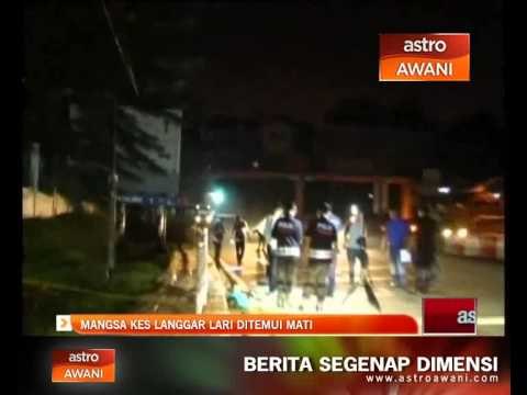 Mangsa kes langgar lari ditemui mati