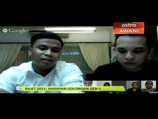 Download Video: Bajet 2015: Harapan golongan Gen Y