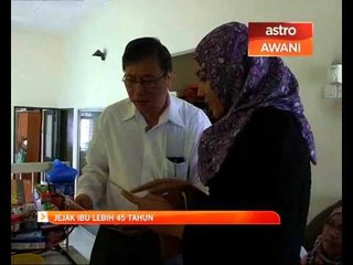 Jejak ibu lebih 45 tahun