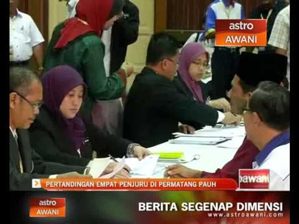 Pertandingan empat penjuru di Permatang Pauh