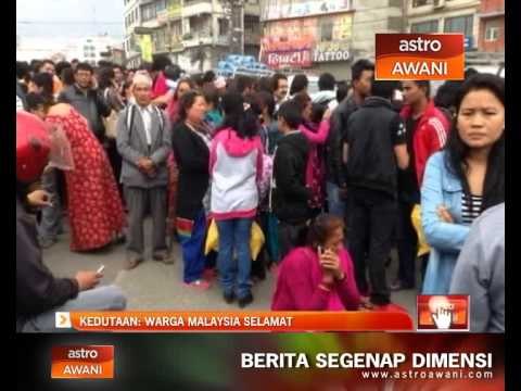 Gempa bumi Nepal: Semua rakyat Malaysia selamat