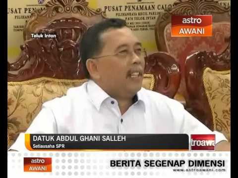 PRK P76 - SPR ambil tindakan jika calon kempen awal