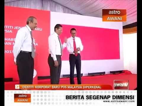 Identiti korporat baru Pos Malaysia diperkenal