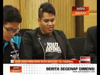 GPM cabar anak-anak muda debat isu nasional