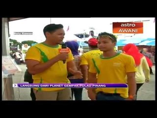 Gala TV Khas di Planet Gempak Ola Bola P. Pinang bersama Alam Wakaka