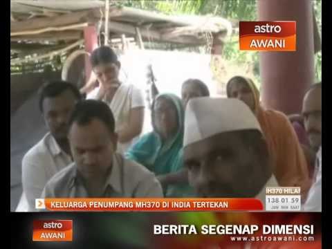 Keluarga penumpang MH370 di India tertekan