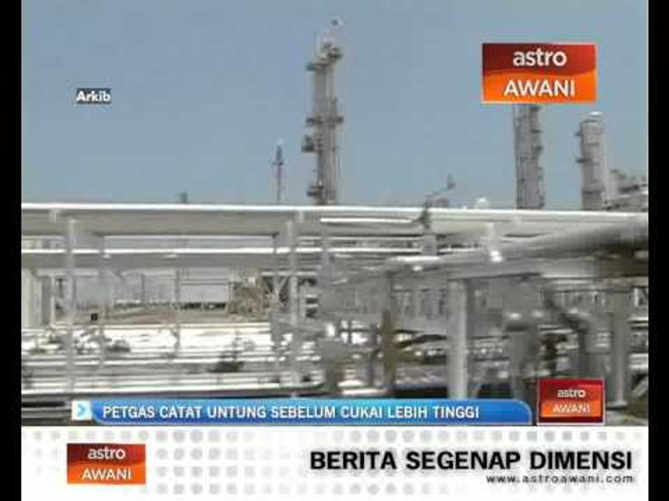 Petronas Gas catat peningkatan keuntungan sebelum cukai