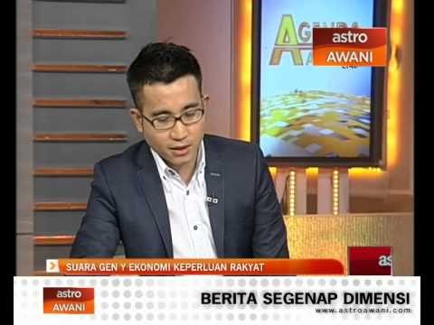 Agenda Awani: Suara Gen Y Ekonomi Keperluan Rakyat