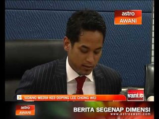 Sidang media kes doping Lee Chong Wei