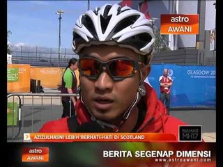 Azizulhasni lebih berhati-hati di Scotland